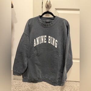 Anine Bing X-Large Grey Sweatshirt. 🖤⚡️
